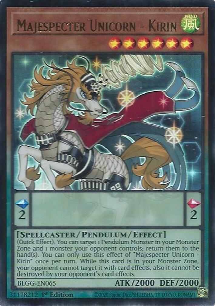 Majespecter Unicorn - Kirin [BLGG-EN065] Ultra Rare | Gear Gaming Fayetteville