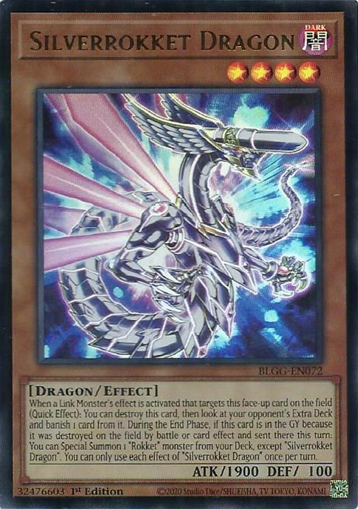 Silverrokket Dragon [BLGG-EN072] Ultra Rare | Gear Gaming Fayetteville