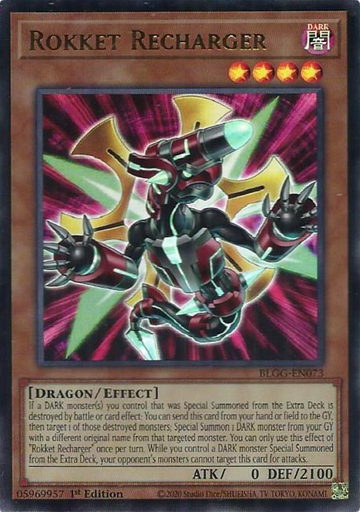 Rokket Recharger [BLGG-EN073] Ultra Rare | Gear Gaming Fayetteville