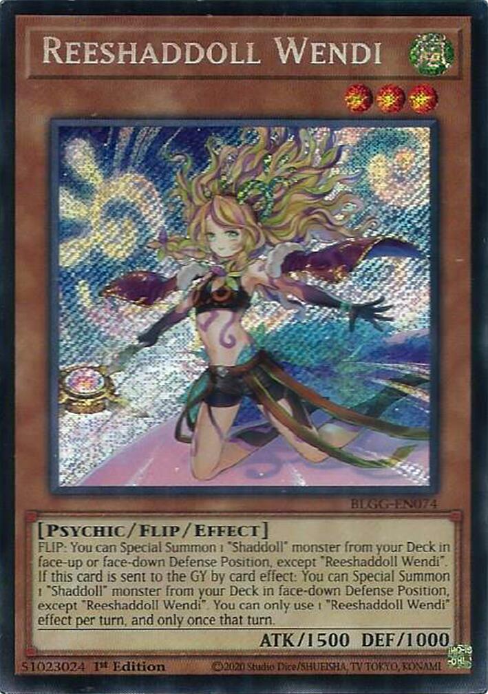 Reeshaddoll Wendi [BLGG-EN074] Secret Rare | Gear Gaming Fayetteville