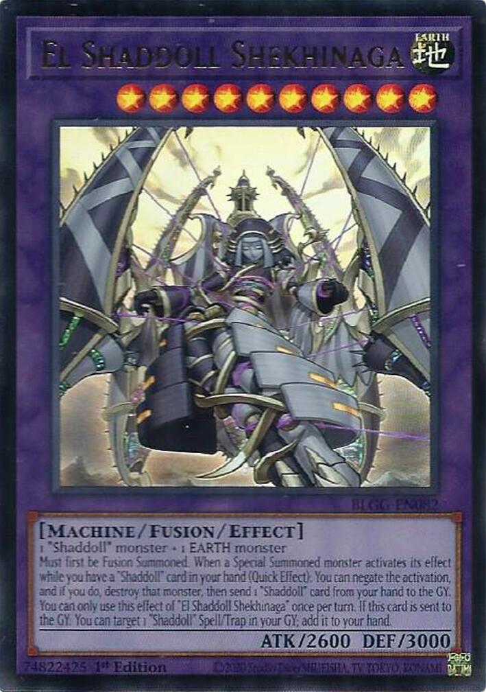 El Shaddoll Shekhinaga [BLGG-EN082] Ultra Rare | Gear Gaming Fayetteville