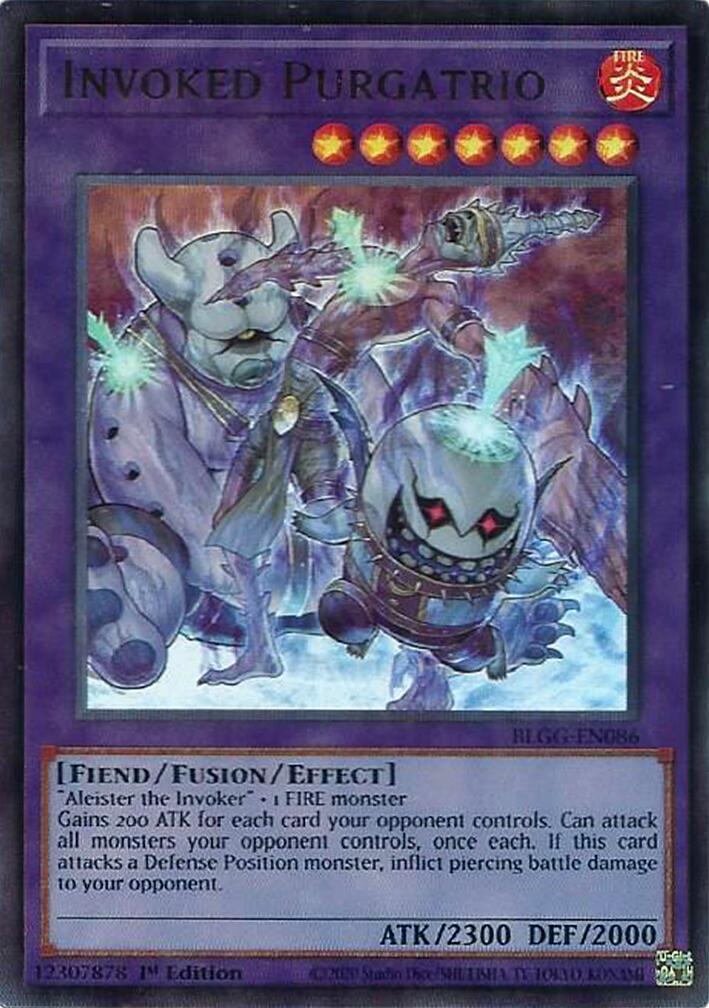 Invoked Purgatrio [BLGG-EN086] Ultra Rare | Gear Gaming Fayetteville