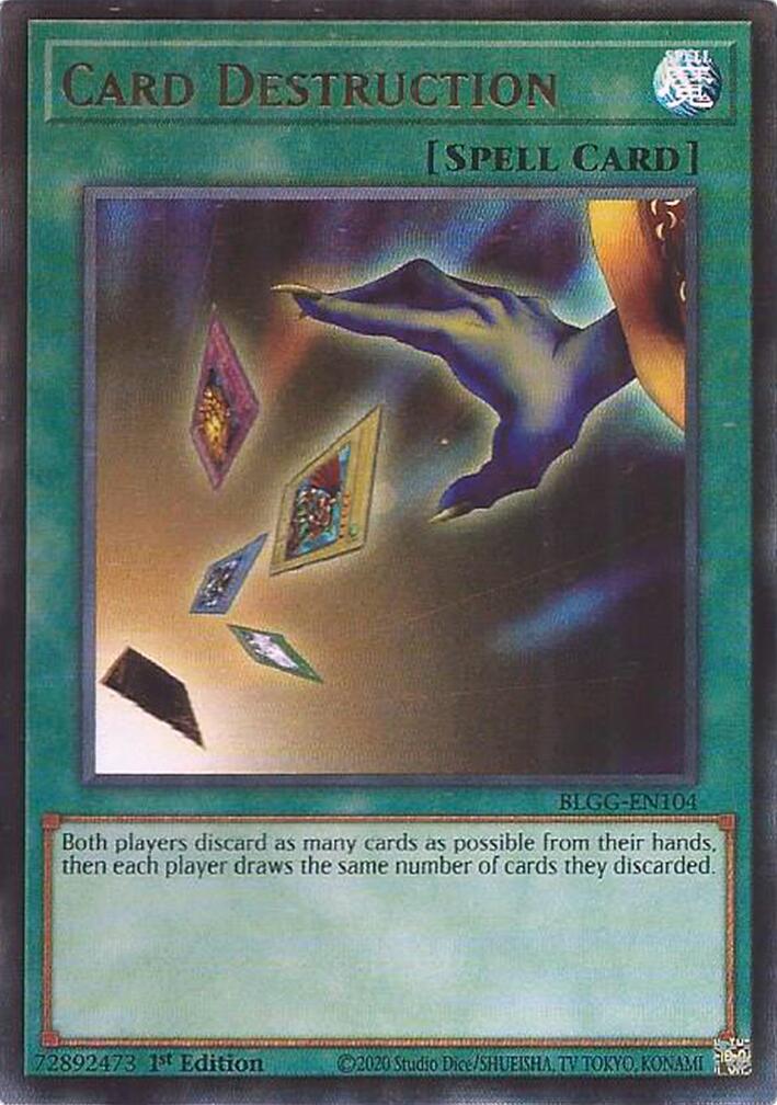 Card Destruction [BLGG-EN104] Ultra Rare | Gear Gaming Fayetteville