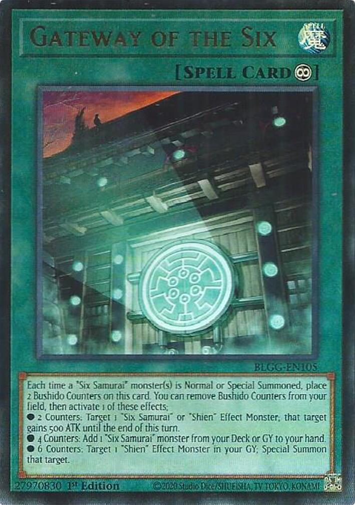 Gateway of the Six [BLGG-EN105] Ultra Rare | Gear Gaming Fayetteville