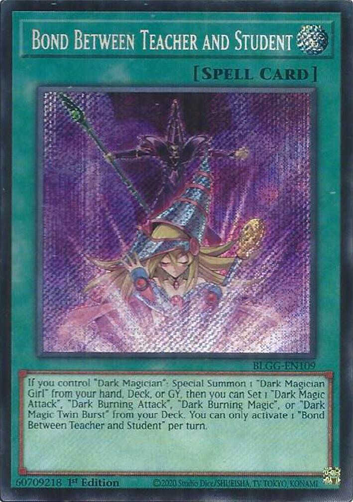 Bond Between Teacher and Student [BLGG-EN109] Secret Rare | Gear Gaming Fayetteville