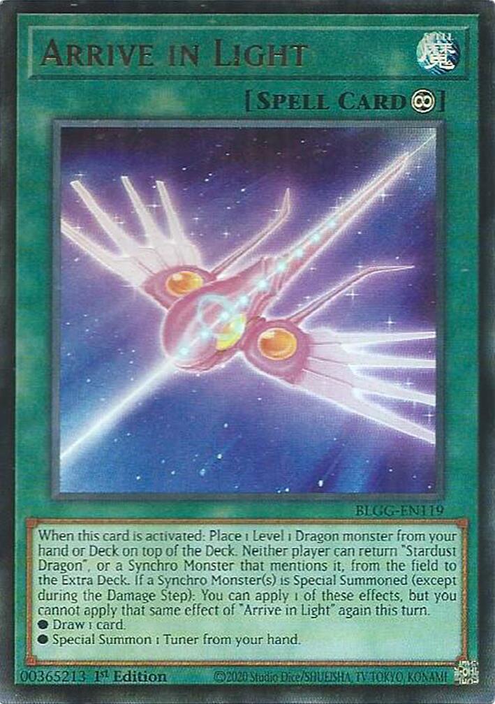 Arrive in Light [BLGG-EN119] Ultra Rare | Gear Gaming Fayetteville