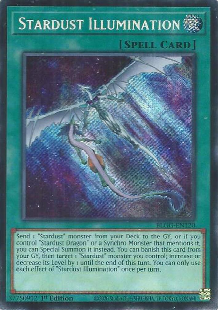 Stardust Illumination [BLGG-EN120] Secret Rare | Gear Gaming Fayetteville