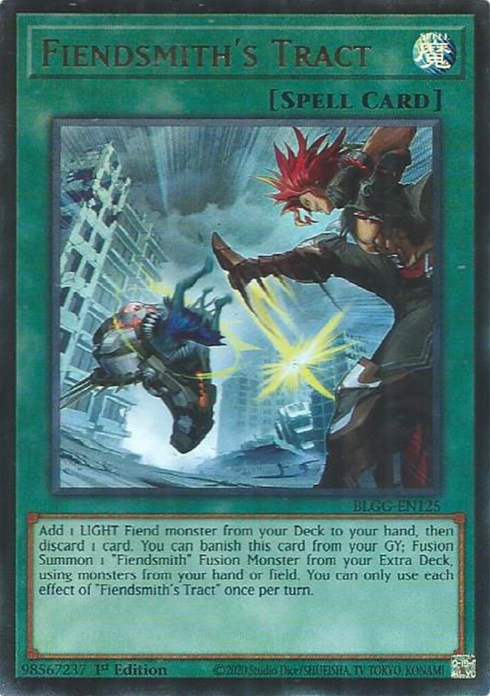 Fiendsmith's Tract [BLGG-EN125] Ultra Rare | Gear Gaming Fayetteville