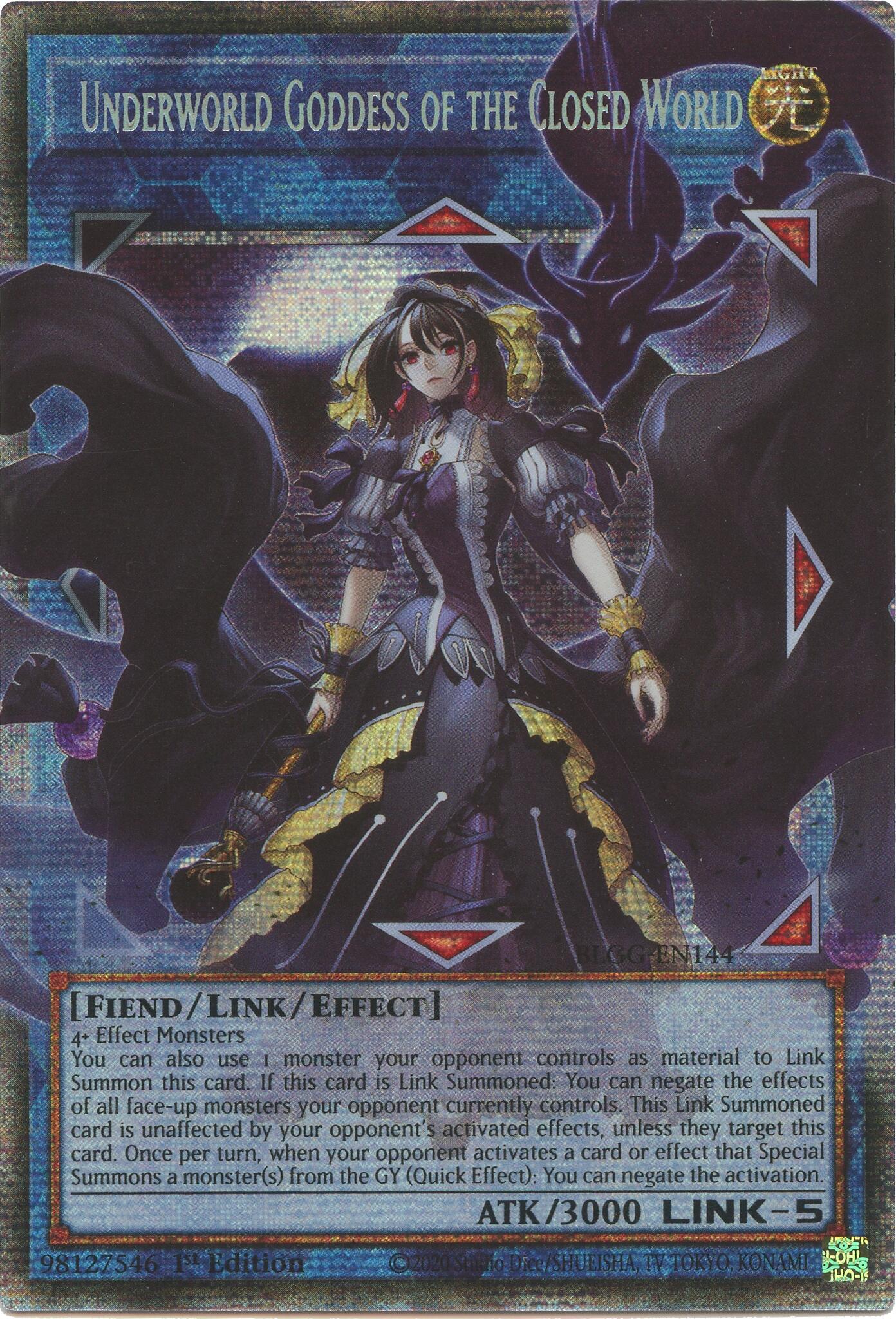Underworld Goddess of the Closed World (Starlight Rare) [BLGG-EN144] Starlight Rare | Gear Gaming Fayetteville