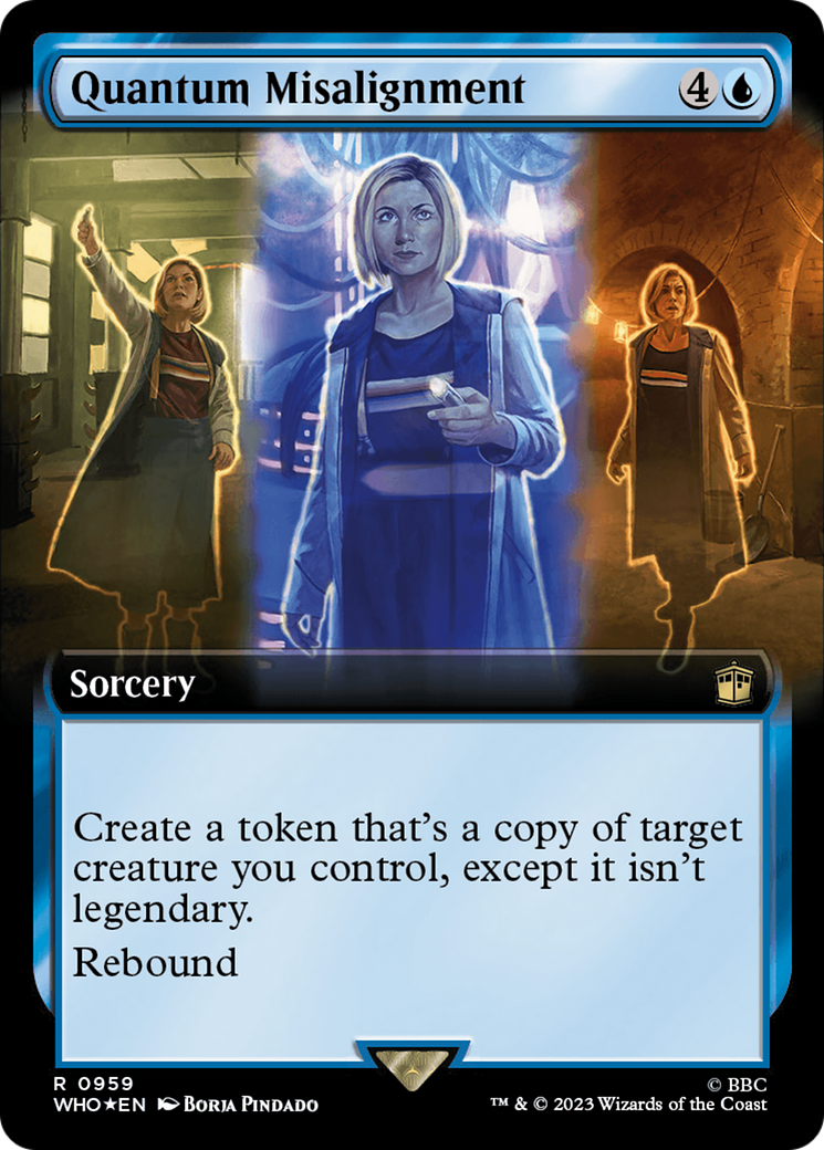 Quantum Misalignment (Extended Art) (Surge Foil) [Doctor Who] | Gear Gaming Fayetteville