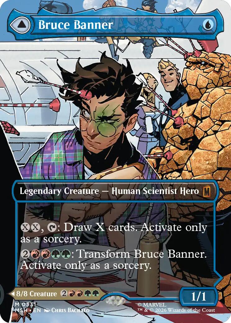 Bruce Banner (Borderless) (0331) [Marvel Super Heroes] | Gear Gaming Fayetteville