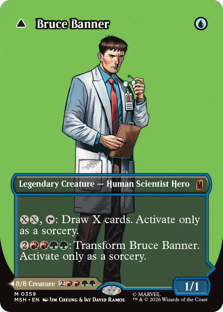 Bruce Banner (Borderless) (0359) [Marvel Super Heroes] | Gear Gaming Fayetteville