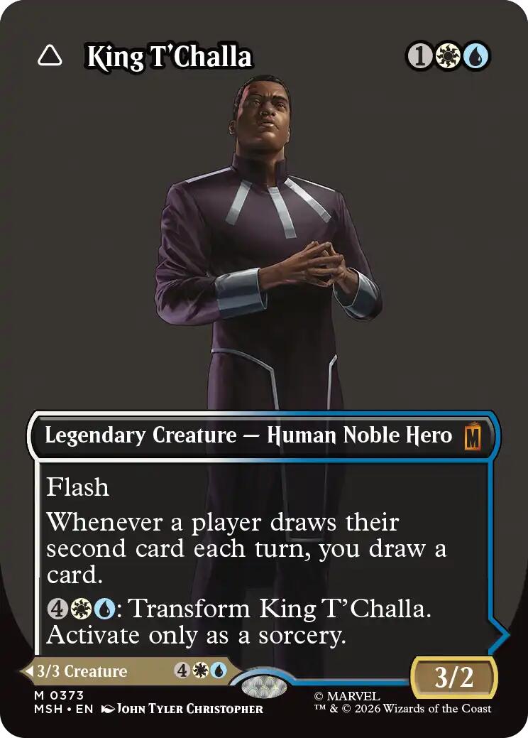 King T'Challa (Borderless) (0373) [Marvel Super Heroes] | Gear Gaming Fayetteville