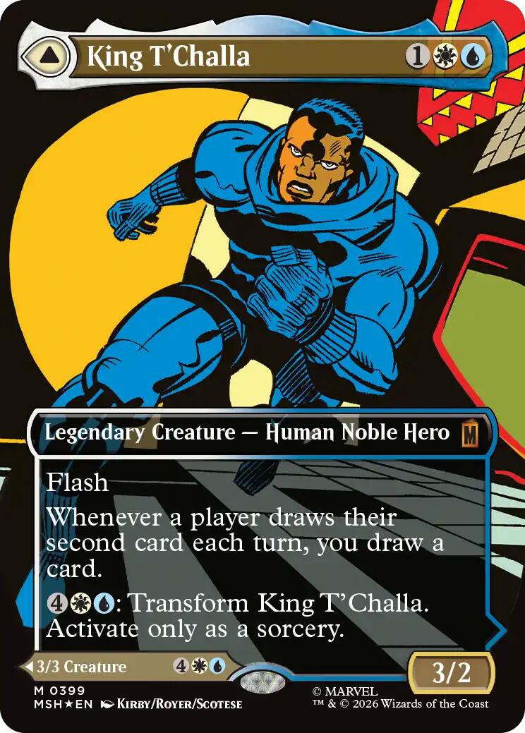 King T'Challa (Borderless) (0399) [Marvel Super Heroes] | Gear Gaming Fayetteville