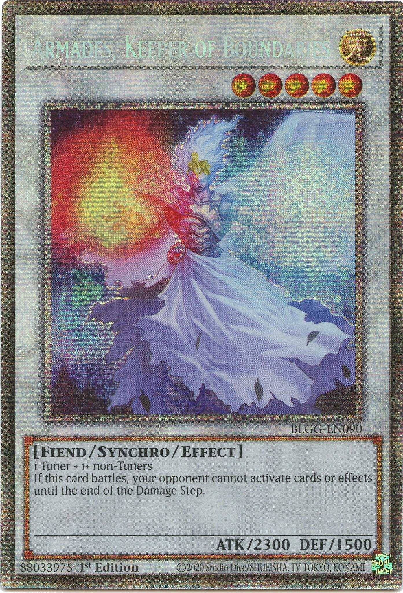Armades, Keeper of Boundaries (Starlight Rare) [BLGG-EN090] Starlight Rare | Gear Gaming Fayetteville