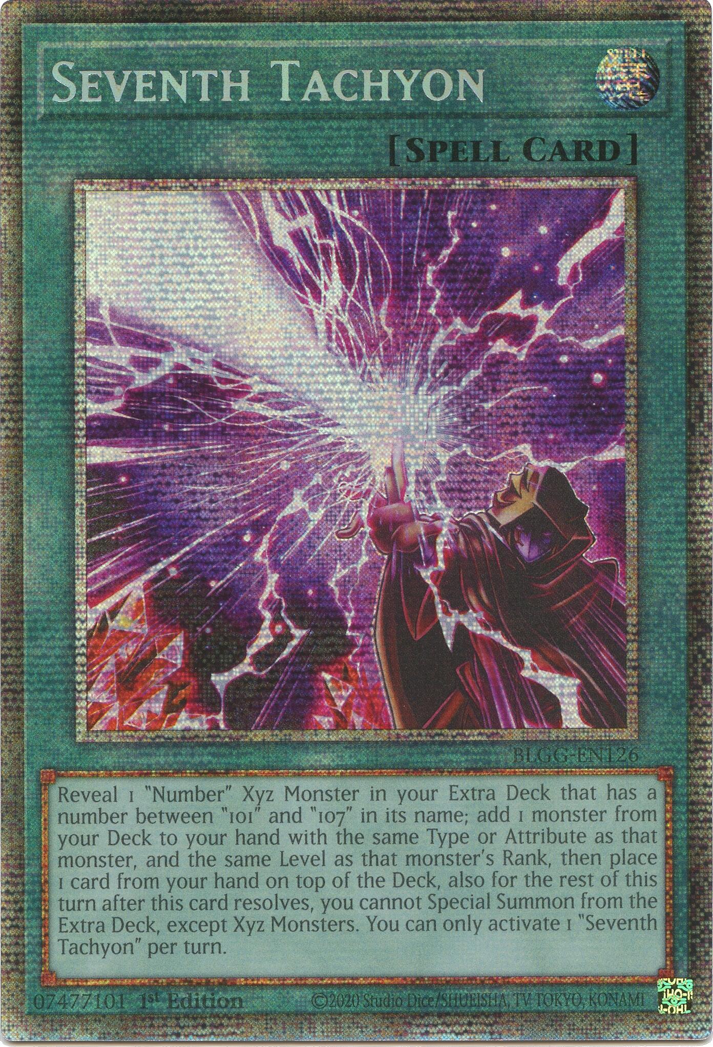 Seventh Tachyon (Starlight Rare) [BLGG-EN126] Starlight Rare | Gear Gaming Fayetteville