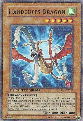 Handcuffs Dragon [DT01-EN055] Common | Gear Gaming Fayetteville