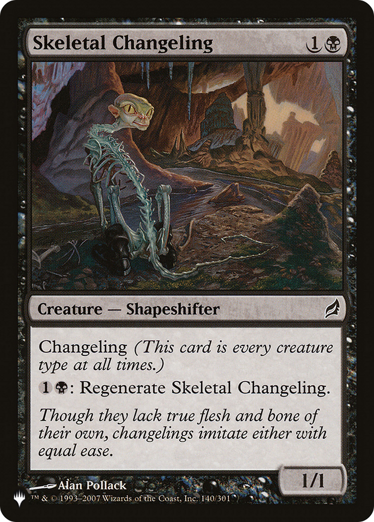 Skeletal Changeling [The List Reprints] | Gear Gaming Fayetteville