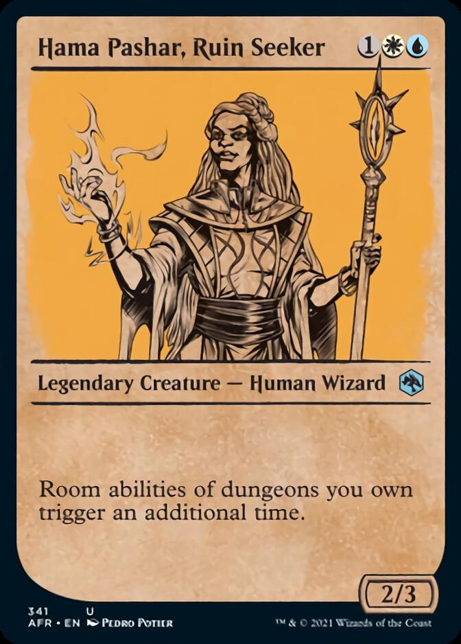 Hama Pashar, Ruin Seeker (Showcase) [Dungeons & Dragons: Adventures in the Forgotten Realms] | Gear Gaming Fayetteville