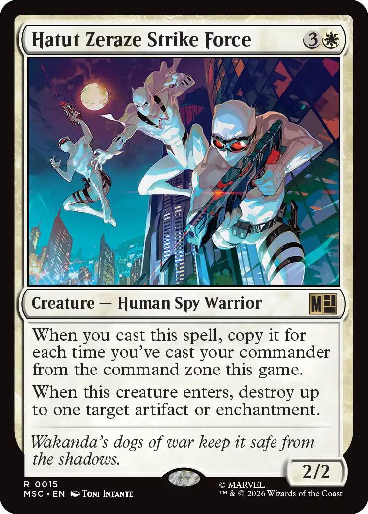 Hatut Zeraze Strike Force (Surge Foil) [Marvel Super Heroes Commander] | Gear Gaming Fayetteville