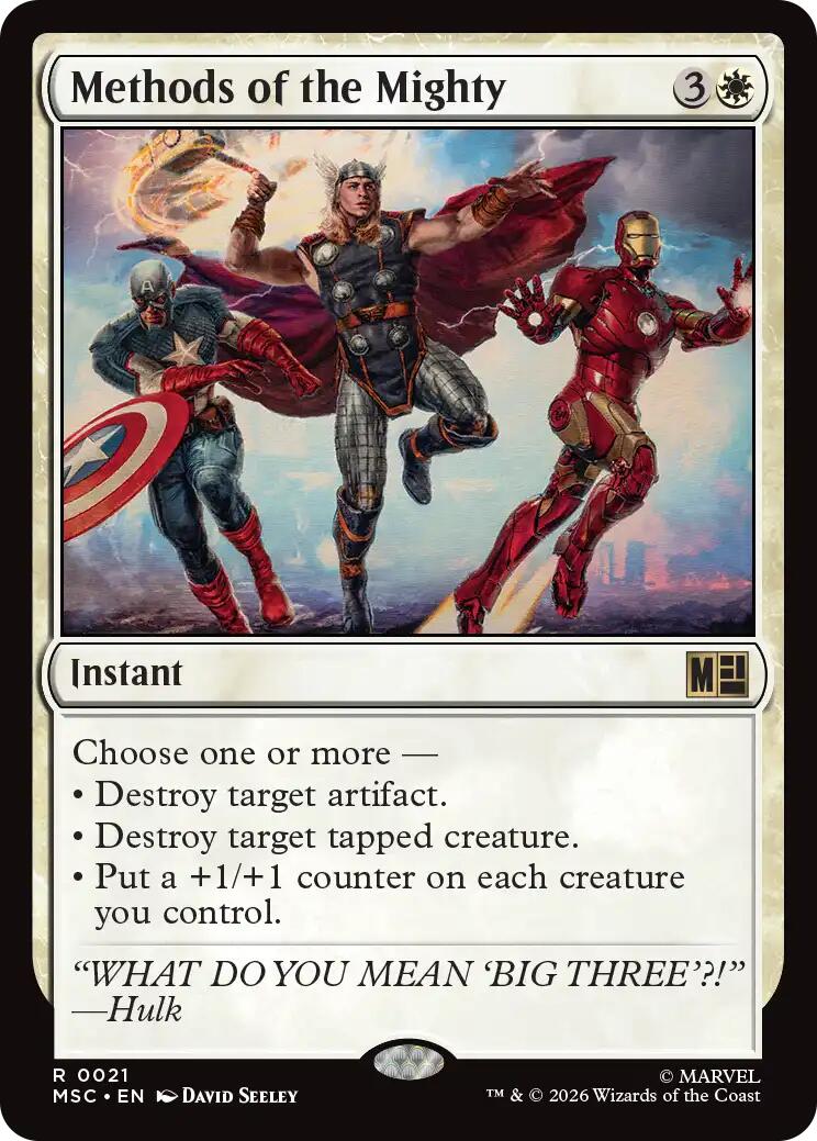 Methods of the Mighty (Surge Foil) [Marvel Super Heroes Commander] | Gear Gaming Fayetteville