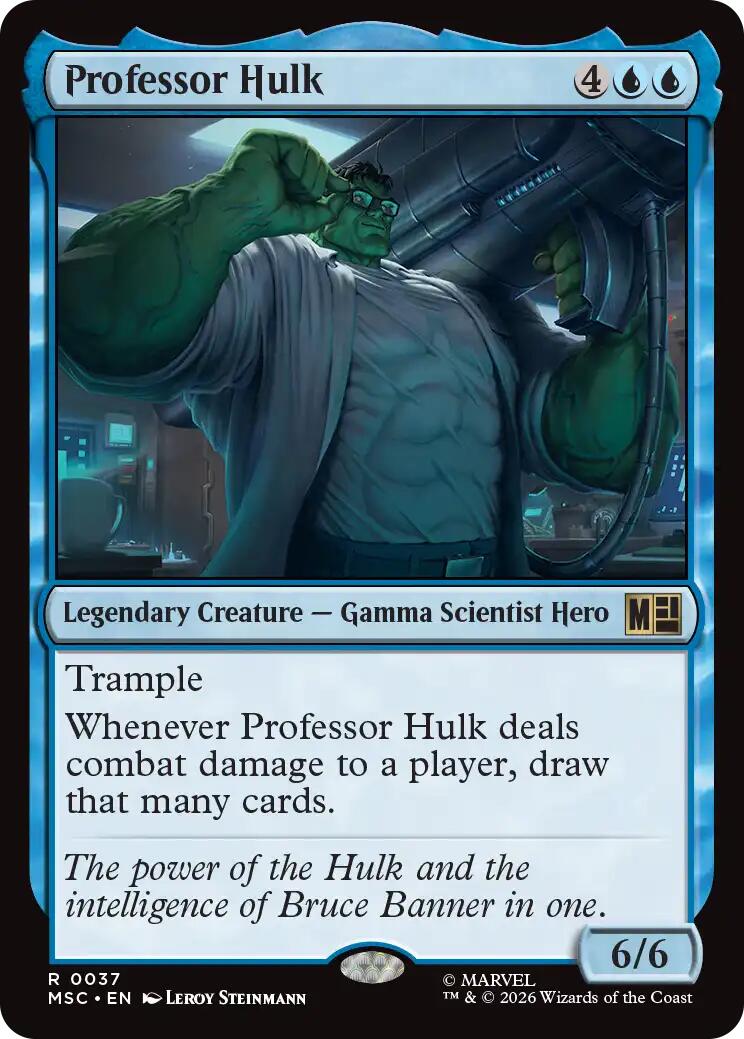Professor Hulk (Surge Foil) [Marvel Super Heroes Commander] | Gear Gaming Fayetteville
