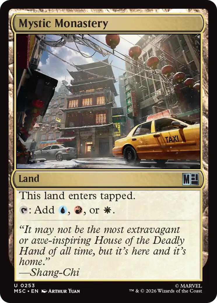 Mystic Monastery (Surge Foil) [Marvel Super Heroes Commander] | Gear Gaming Fayetteville