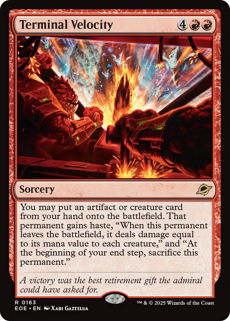 Terminal Velocity [Edge of Eternities] | Gear Gaming Fayetteville
