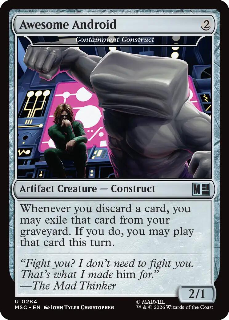 Awesome Android - Containment Construct [Marvel Super Heroes Commander] | Gear Gaming Fayetteville