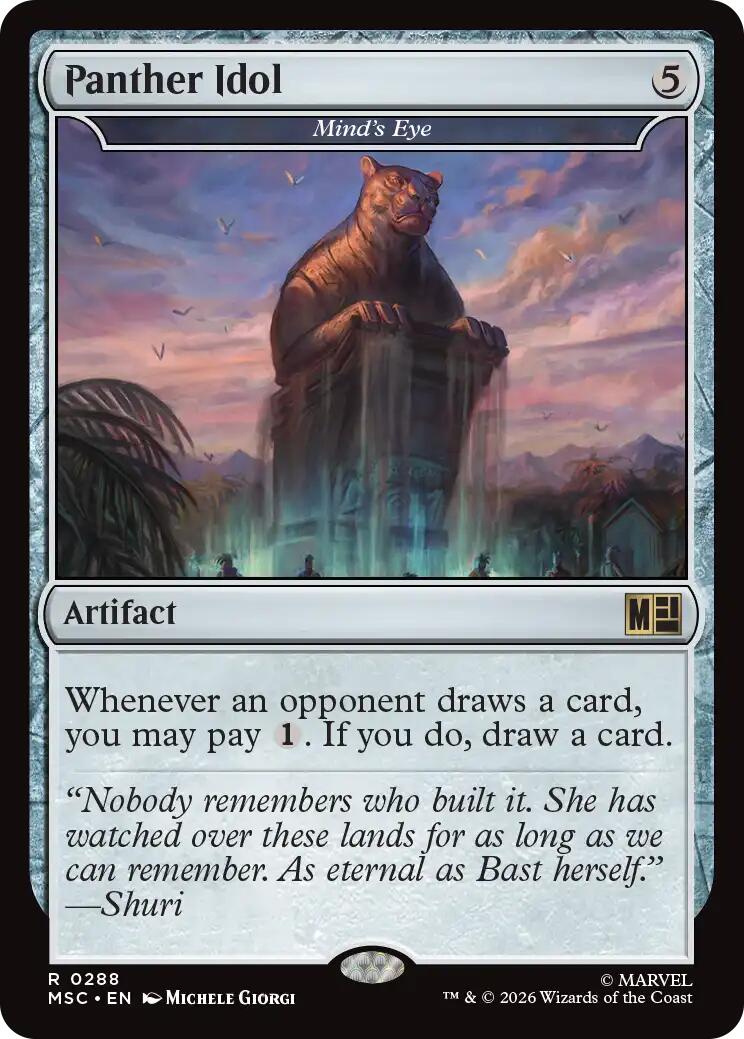 Panther Idol - Mind's Eye [Marvel Super Heroes Commander] | Gear Gaming Fayetteville