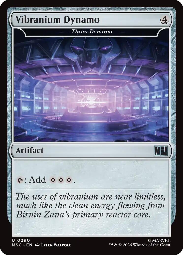Vibranium Dynamo - Thran Dynamo (Surge Foil) [Marvel Super Heroes Commander] | Gear Gaming Fayetteville