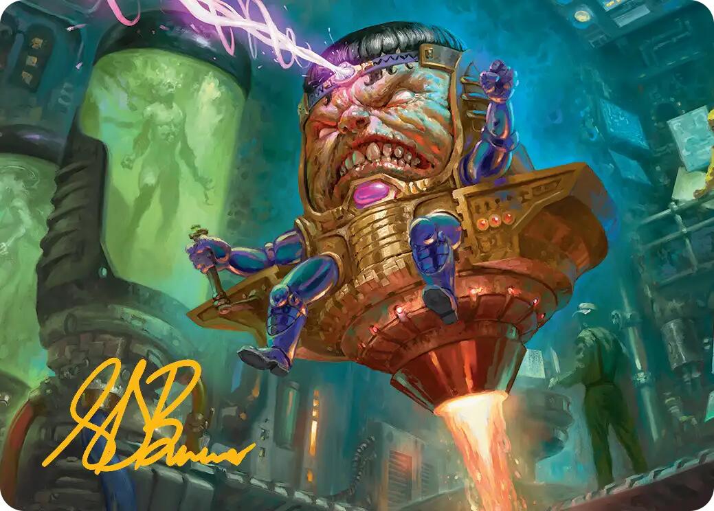 M.O.D.O.K. Art Card (Gold-Stamped Signature) [Marvel Super Heroes Art Series] | Gear Gaming Fayetteville