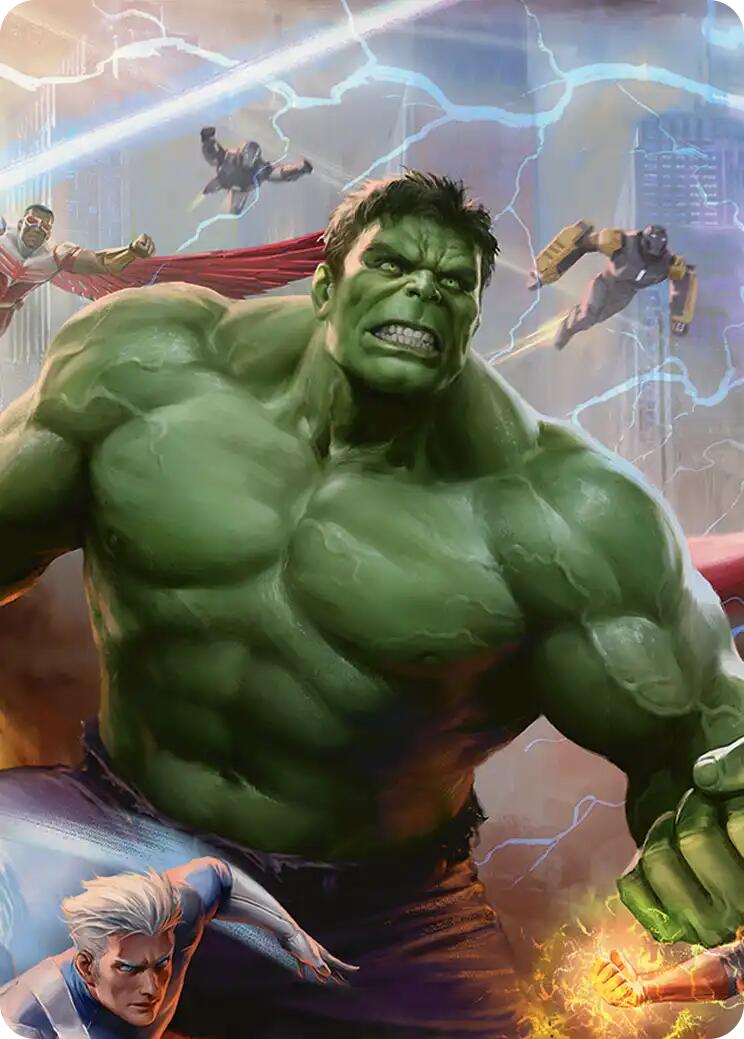 Hulk, Always Angry Art Card [Marvel Super Heroes Art Series] | Gear Gaming Fayetteville