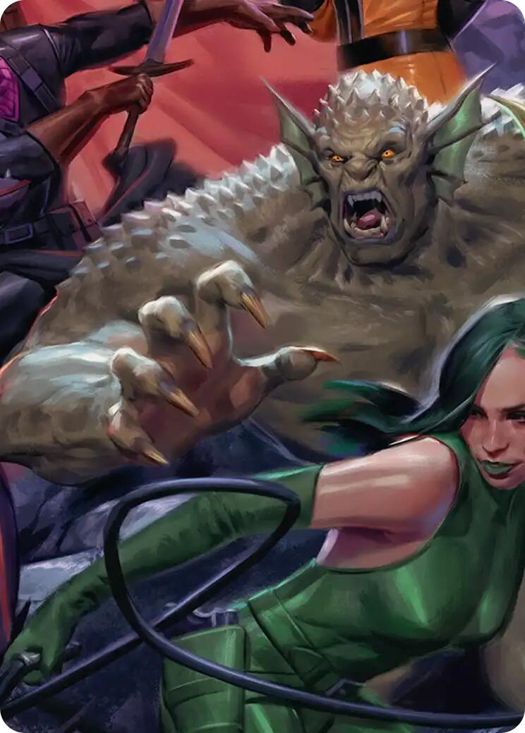 Abomination, Irradiated Brute Art Card [Marvel Super Heroes Art Series] | Gear Gaming Fayetteville