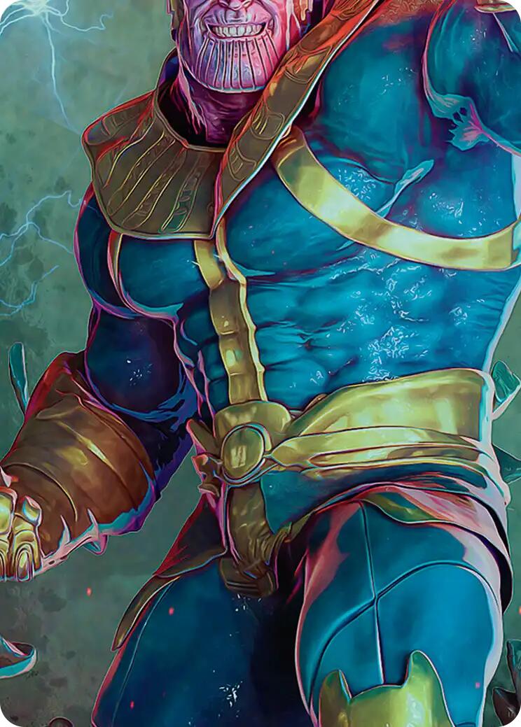 Thanos, the Mad Titan Art Card (5/9) [Marvel Super Heroes Art Series] | Gear Gaming Fayetteville