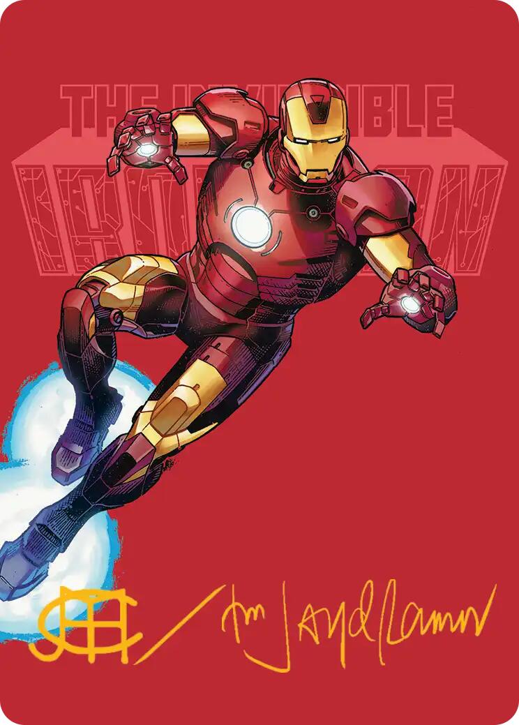 The Invincible Iron Man Art Card (Gold-Stamped Signature) [Marvel Super Heroes Art Series] | Gear Gaming Fayetteville
