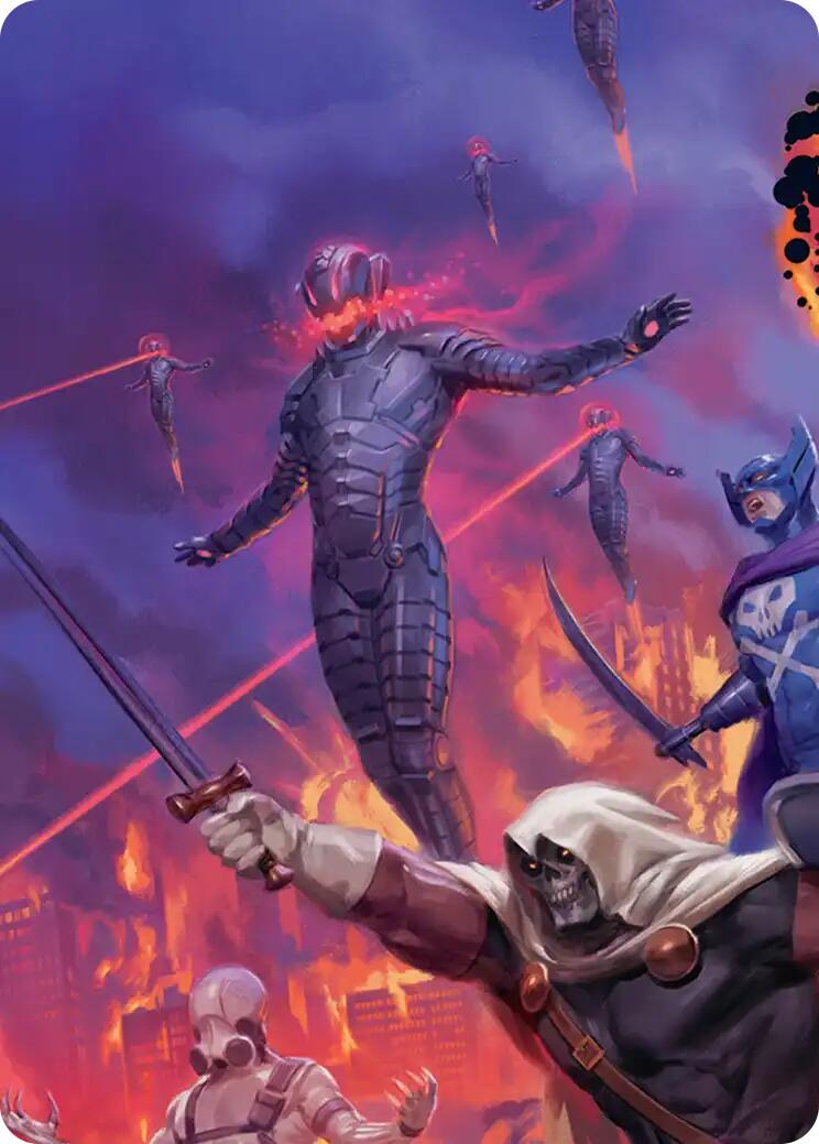 Ultron, Machine Overlord Art Card [Marvel Super Heroes Art Series] | Gear Gaming Fayetteville
