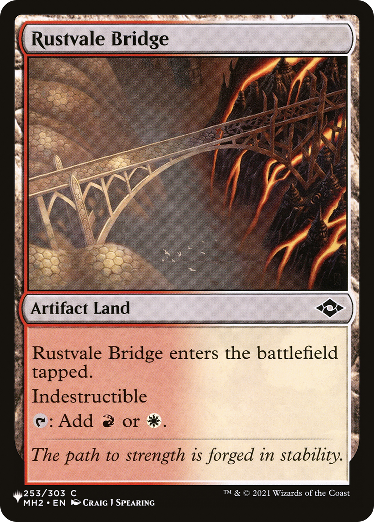 Rustvale Bridge [The List Reprints] | Gear Gaming Fayetteville