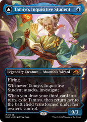 Tamiyo, Inquisitive Student // Tamiyo, Seasoned Scholar (Borderless) [Modern Horizons 3] | Gear Gaming Fayetteville