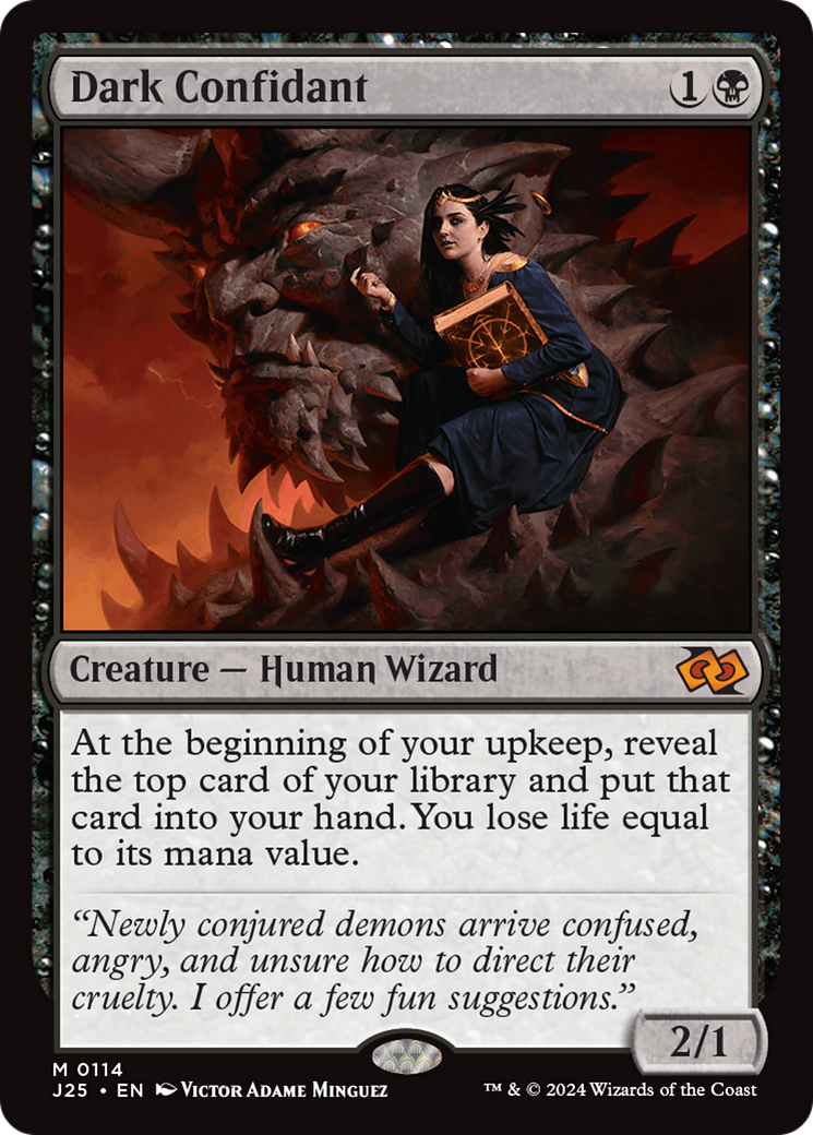 Dark Confidant [Foundations Jumpstart] | Gear Gaming Fayetteville