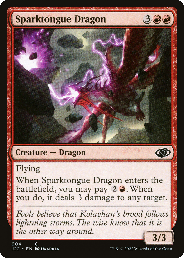 Sparktongue Dragon [Jumpstart 2022] | Gear Gaming Fayetteville