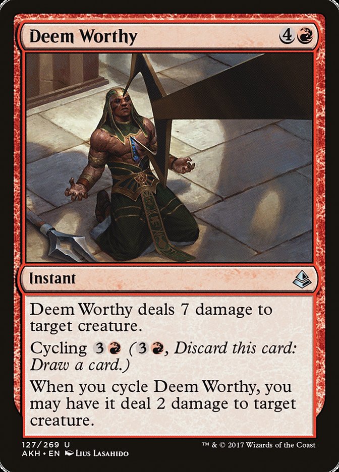Deem Worthy [Amonkhet] | Gear Gaming Fayetteville