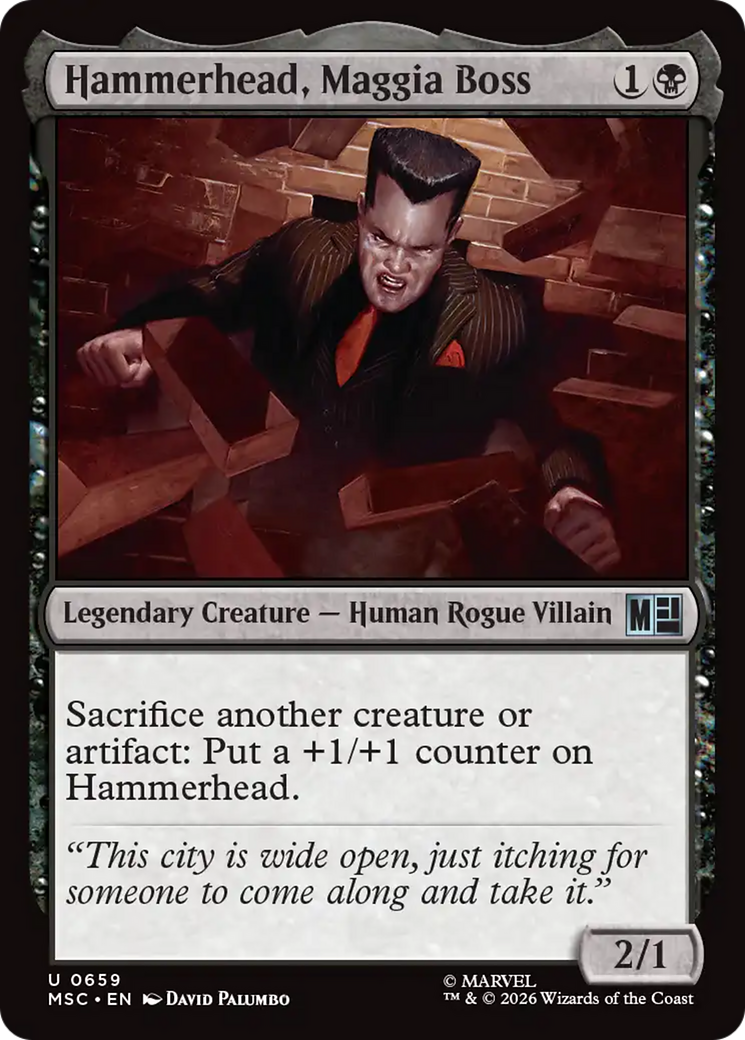 Hammerhead, Maggia Boss [Marvel Super Heroes Commander] | Gear Gaming Fayetteville