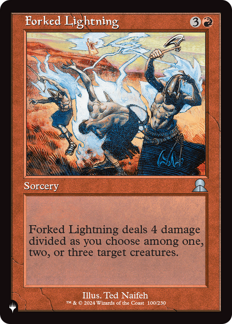 Forked Lightning [The List Reprints] | Gear Gaming Fayetteville