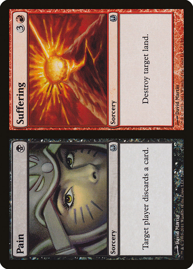 Pain // Suffering [Duel Decks: Ajani vs. Nicol Bolas] | Gear Gaming Fayetteville
