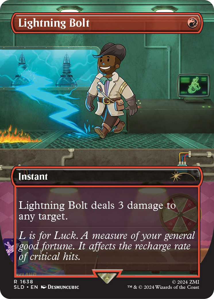 Lightning Bolt (1638) (Rainbow Foil) [Secret Lair Drop Series] | Gear Gaming Fayetteville