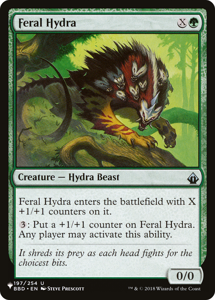 Feral Hydra [The List Reprints] | Gear Gaming Fayetteville