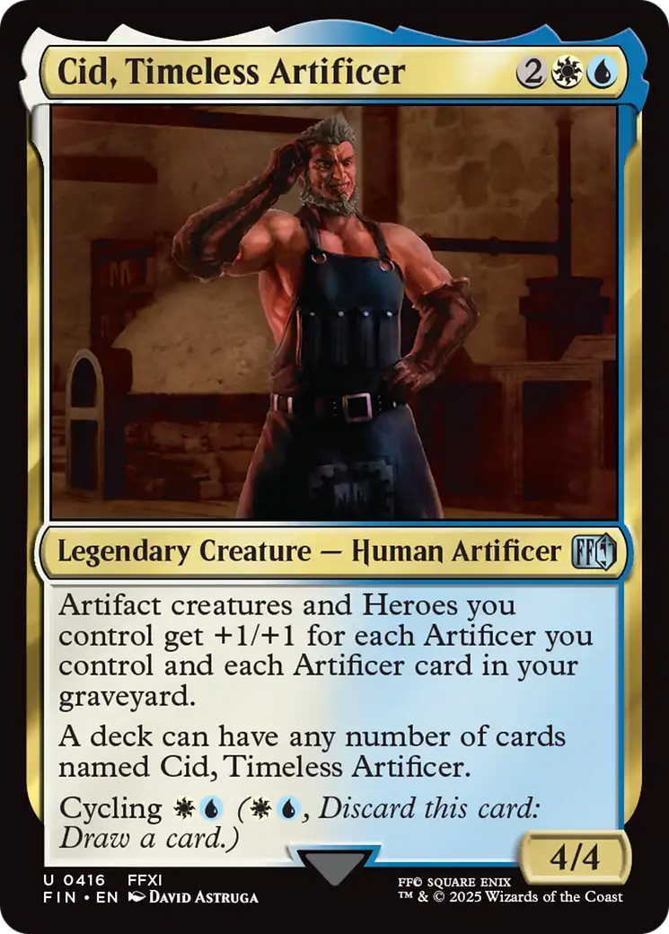 Cid, Timeless Artificer (0416) [FINAL FANTASY] | Gear Gaming Fayetteville