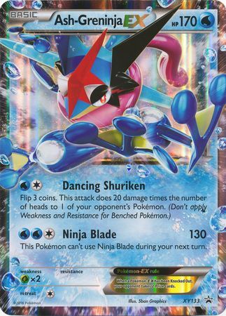 Ash-Greninja EX (XY133) (Jumbo Card) [XY: Black Star Promos] | Gear Gaming Fayetteville