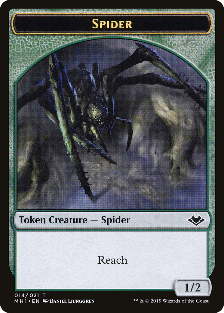 Shapeshifter // Spider Double-Sided Token [Modern Horizons Tokens] | Gear Gaming Fayetteville